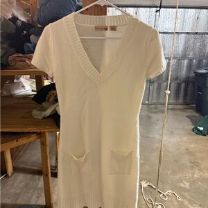 Body Central Cream Knit Dress